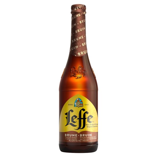LEFFE BRUNE 33 CL - rond point